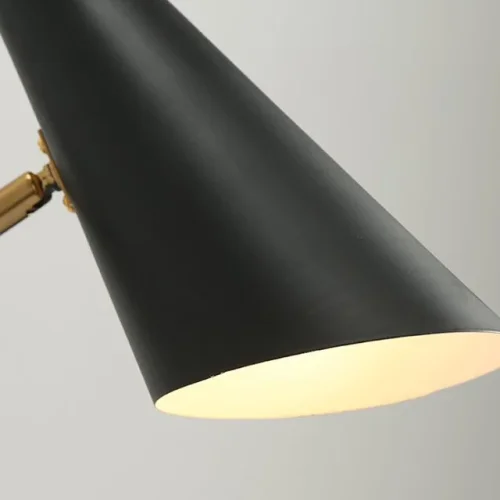 Настенный светильник NATI Black Brass 224048-23 ImperiumLoft чёрный на 1 лампа, основание латунь в стиле современный скандинавский  фото 11