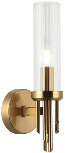 Бра Graff 2170/05/01W Stilfort прозрачный на 1 лампа, основание бронзовое в стиле современный 