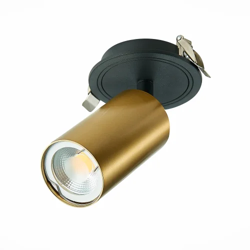 Светильник точечный St303 ST303.208.01 ST-Luce золотой 1 лампа, основание золотое в стиле хай-тек современный  фото 2