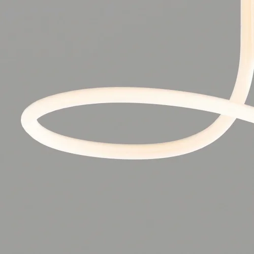 Светильник потолочный LED Line 6601 Mantra белый 1 лампа, основание серое никель в стиле современный  фото 3