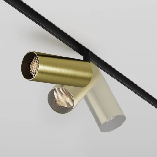 Трековый светильник LED Magnetic track system Exility TR032-2-12W3K-M-BBS Maytoni латунь для шинопроводов серии Magnetic track system Exility чёрный латунь фото 5