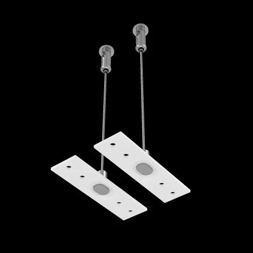 Тросовый подвес 2 шт. Magnetic track system Exility TRA034SW-2W Maytoni белый в стиле современный хай-тек для светильников серии Magnetic track system Exility подвесной магнитный exility тонкая магнитная фото 8