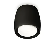 Светильник накладной Techno spot XS1142041 Ambrella light чёрный 1 лампа, основание чёрное в стиле хай-тек модерн круглый