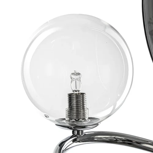 Светильник подвесной Vansa CL206021 Citilux прозрачный 2 лампы, основание хром в стиле современный молекула шар фото 7