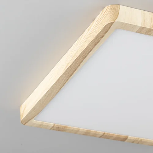 Светильник потолочный LED Бейсик CL738K242V Citilux белый на 1 лампу, основание бежевое в стиле современный хай-тек квадратный фото 8