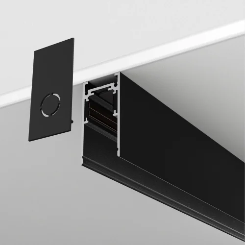 Шинопровод трек накладной 3м Magnetic track system TRX034-413B Maytoni чёрный в стиле современный хай-тек для светильников серии Magnetic track system Exility шинопровод подвесной накладной exility тонкая магнитная магнитный фото 3 Шинопровод трек накладной 3м Magnetic track system TRX034-413B Maytoni чёрный в стиле современный хай-тек для светильников серии Magnetic track system Exility шинопровод подвесной накладной exility тонкая магнитная магнитный фото 3