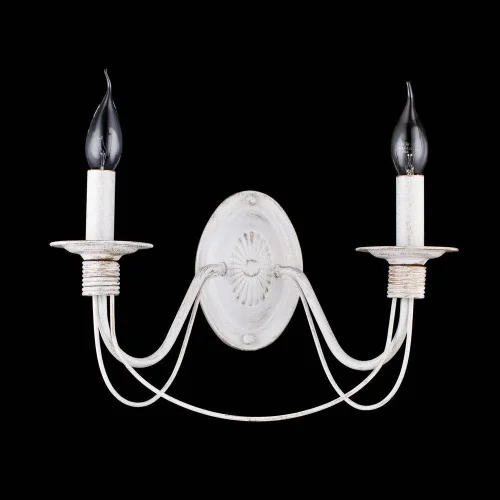 Бра Velia FR2046-WL-02-WG Freya без плафона на 2 лампы, основание белое в стиле классический  фото 3