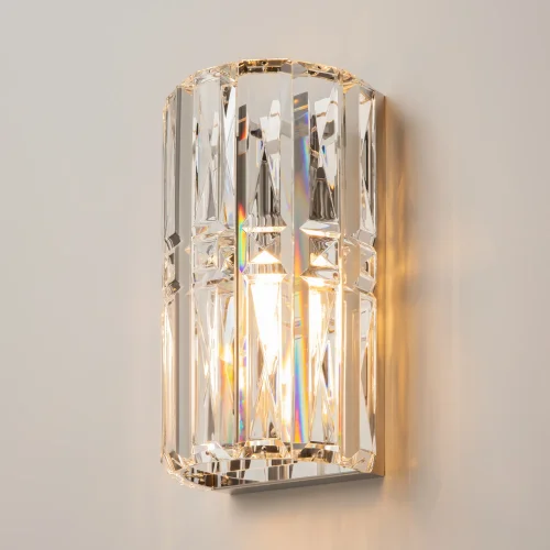 Бра Facet MOD094WL-01CH Maytoni прозрачный на 1 лампу, основание хром в стиле классический фото 5