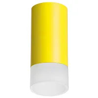 Светильник накладной Rullo R43331 Lightstar жёлтый 1 лампа, основание жёлтое в стиле современный круглый