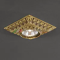 Светильник точечный SPOT 1083 BRONZO Reccagni Angelo античный бронза 1 лампа, основание античное бронза в стиле классический 