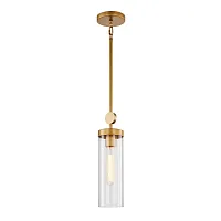 Светильник подвесной Radiales 3099-1P Favourite прозрачный 1 лампа, основание золотое в стиле классический 