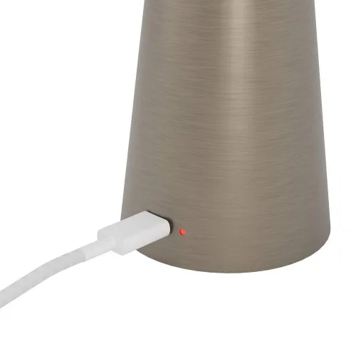 Уличная настольная лампа диммируемая сенсорная с USB-портом Piccola 900924 Eglo уличный IP54 бронзовый на 1 лампу, плафон бронзовый в стиле хай-тек современный LED фото 4