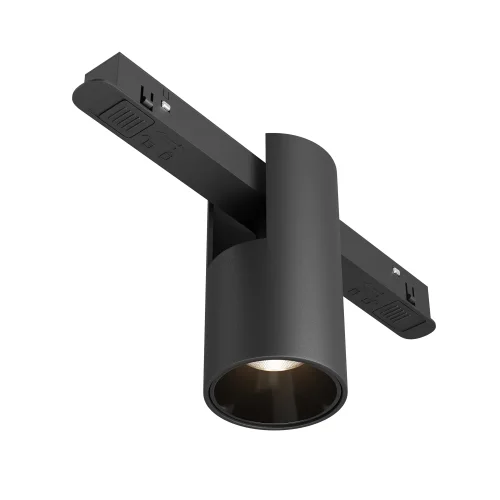 Трековый светильник LED Magnetic track system Exility TR122-4-7W-DS-B Maytoni чёрный для шинопроводов серии Magnetic track system Exility чёрный