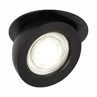 Светильник точечный LED St654 ST654.438.10 ST-Luce чёрный 1 лампа, основание чёрное в стиле хай-тек 