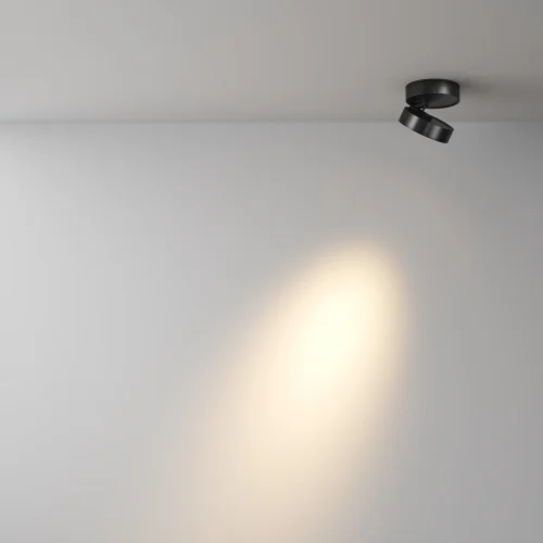 Светильник накладной LED Magic C022CL-7W3K-B-1 Maytoni чёрный на 1 лампу, основание чёрное в стиле современный фото 5