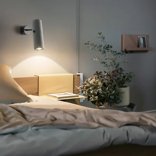 Настенный светильник BRUT WALL 211942-26 ImperiumLoft серый на 1 лампу, основание чёрное в стиле современный фото 16