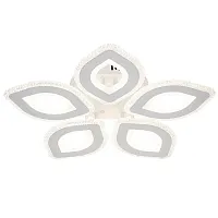 Люстра потолочная LED Diamond 10264/5LED Escada белая на 1 лампа, основание белое в стиле хай-тек 