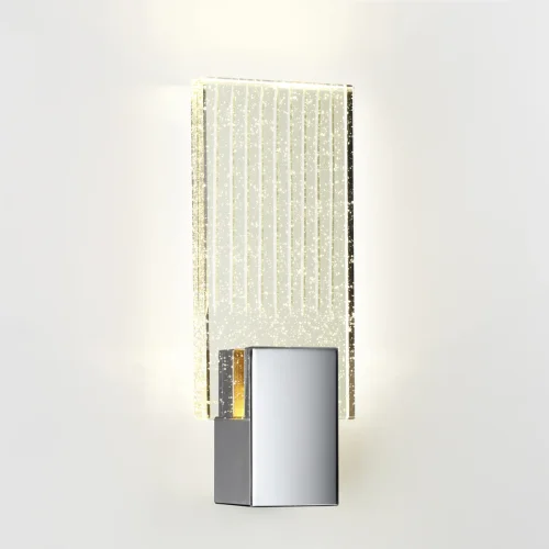 Бра LED Ricci 4363/5WL Odeon Light прозрачный на 1 лампа, основание хром в стиле хай-тек  фото 3