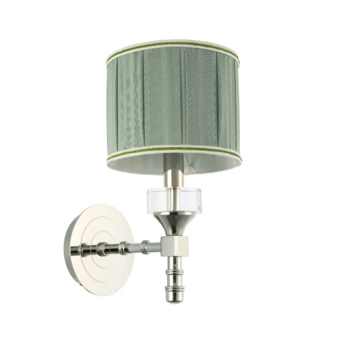 Бра Oleo SL1121.101.01 ST-Luce зелёный на 1 лампа, основание никель в стиле классический  фото 3