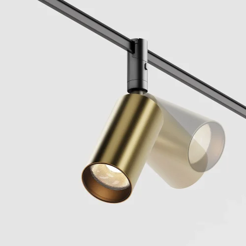 Трековый светильник LED Magnetic track system Flexity TR201-1-15W3K-M-BBS Maytoni латунь для шинопроводов серии Magnetic track system Flexity чёрный фото 7