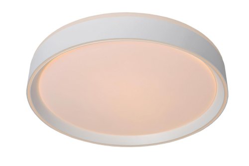 Светильник потолочный LED Nuria 79182/24/31 Lucide белый 1 лампа, основание белое в стиле современный 