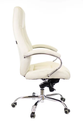 Кресло руководителя Kron M Экокожа Бежевый EC-366 PU Beige Everprof, бежевый/экокожа, ножки//, размеры - 1190*1250***650* фото 2