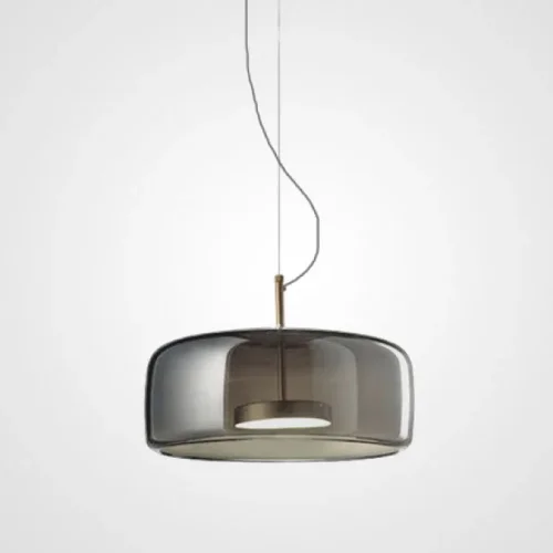 Светильник подвесной DAUPHIN A Grey 151867-26 ImperiumLoft серый на 1 лампу, основание золотое в стиле лофт современный фото 4 Светильник подвесной DAUPHIN A Grey 151867-26 ImperiumLoft серый на 1 лампу, основание золотое в стиле лофт современный фото 4