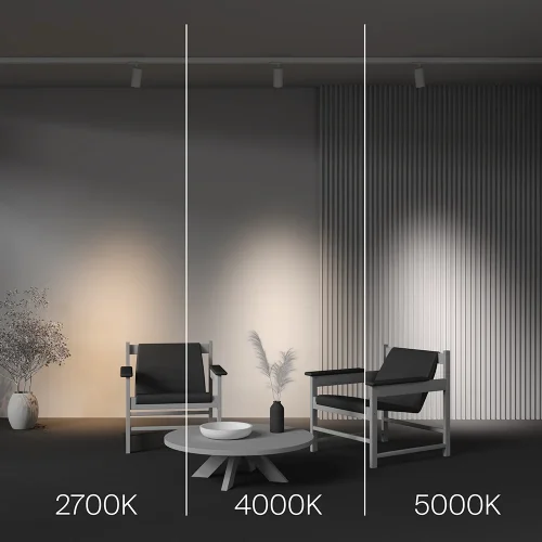Трековый светильник Focus Led Trinity 2700-5000K 20Вт 36° TR197-3-20WCCT-M-W Maytoni белый для шинопроводов серии Focus Led белый фото 6