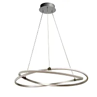 Светильник подвесной LED INFINITY 5725 Mantra серебряный на 1 лампу, основание хром в стиле хай-тек 