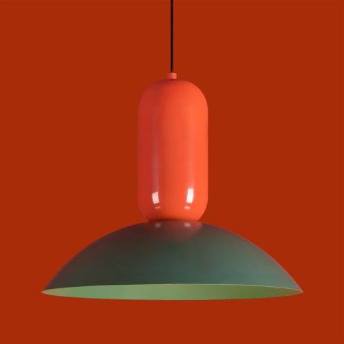 Светильник подвесной Lotus FR5551PL-01RG Freya разноцветный зелёный на 1 лампу, основание чёрное в стиле мемфис современный джапанди фото 6 Светильник подвесной Lotus FR5551PL-01RG Freya разноцветный зелёный на 1 лампу, основание чёрное в стиле мемфис современный джапанди фото 6