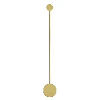 Бра LED Satellite 3902/5WG Odeon Light золотой на 1 лампу, основание золотое в стиле хай-тек современный 
