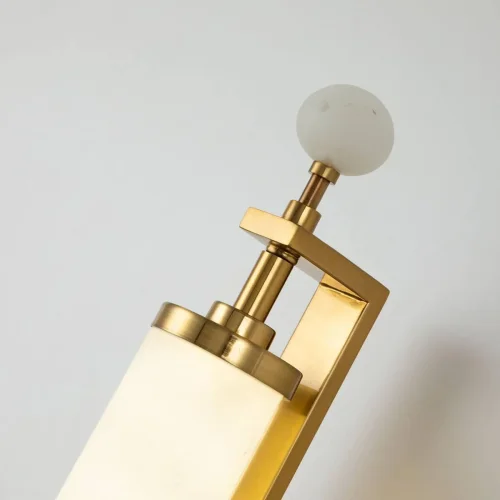 Бра LED Plunger 3012-2W Favourite белый на 1 лампа, основание латунь в стиле классический  фото 4