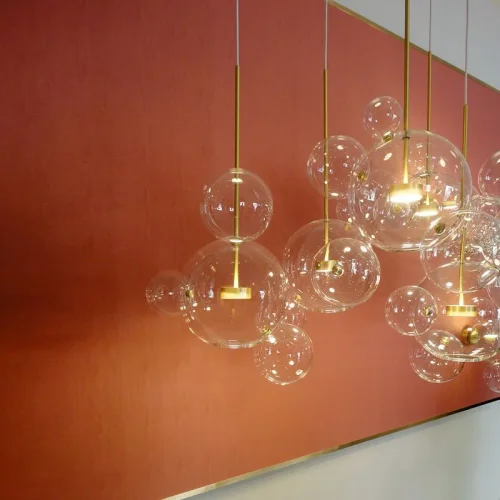 Светильник потолочный BUBBLE B24 177865-26 ImperiumLoft прозрачный на 5 ламп, основание бронзовое в стиле современный фото 7 Светильник потолочный BUBBLE B24 177865-26 ImperiumLoft прозрачный на 5 ламп, основание бронзовое в стиле современный фото 7
