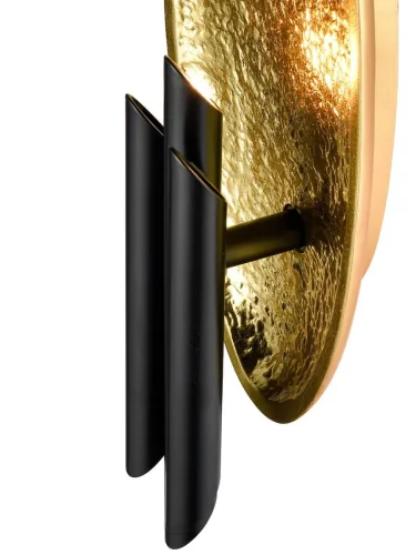 Бра Rome VL5754W02 Vele Luce золотой чёрный на 2 лампы, основание золотое чёрное в стиле современный арт-деко  фото 3