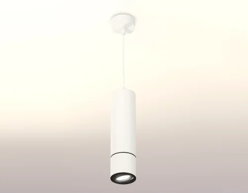Светильник подвесной Techno spot XP7401045 Ambrella light белый 1 лампа, основание белое в стиле современный хай-тек  фото 2