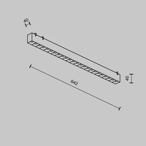 Подвесной светильник Points 4000K 24Вт 40° Pendant system Parity TR128B-24W4K-M-W Maytoni белый для шинопроводов серии Pendant system Parity белый фото 9