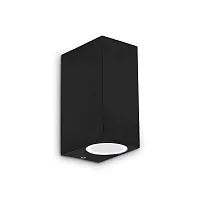 Бра UP AP2 NERO Ideal Lux чёрный 2 лампы, основание чёрное в стиле современный 