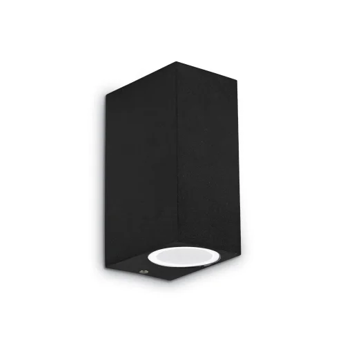Бра UP AP2 NERO Ideal Lux чёрный на 2 лампы, основание чёрное в стиле современный 