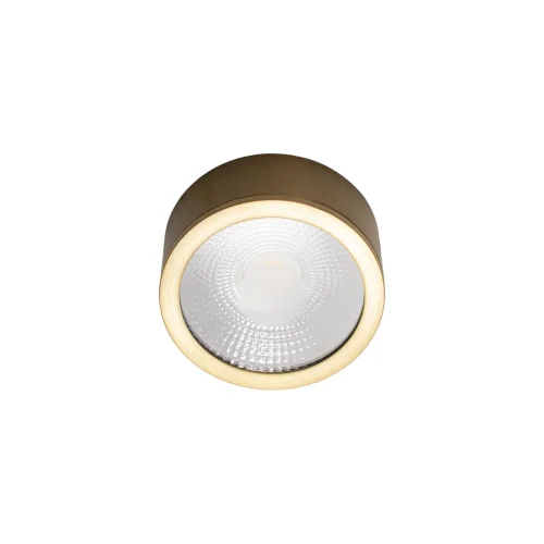 Светильник накладной LED Solar 10187/A LOFT IT бронзовый 1 лампа, основание бронзовое в стиле современный круглый