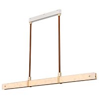 Светильник подвесной LED Kerry WE441.15.003 Wertmark белый на 1 лампу, основание белое в стиле современный линейный Светильник подвесной LED Kerry WE441.15.003 Wertmark белый на 1 лампу, основание белое в стиле современный линейный