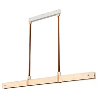 Светильник подвесной LED Kerry WE441.15.003 Wertmark белый на 1 лампу, основание белое в стиле современный линейный Светильник подвесной LED Kerry WE441.15.003 Wertmark белый на 1 лампу, основание белое в стиле современный линейный