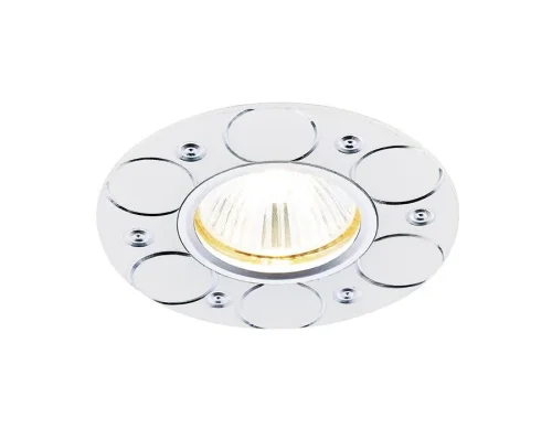 Светильник точечный A808 W Ambrella light белый 1 лампа, основание белое в стиле современный 