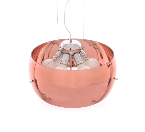 Светильник подвесной Nano LDP 6018-500 R.GD Lumina Deco розовый 6 ламп, основание розовое в стиле современный  фото 4
