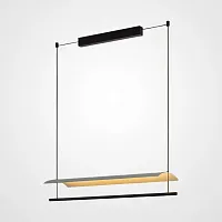 Светильник подвесной GARTH A L30 220699-23 ImperiumLoft чёрный на 1 лампу, основание чёрное в стиле современный минимализм 