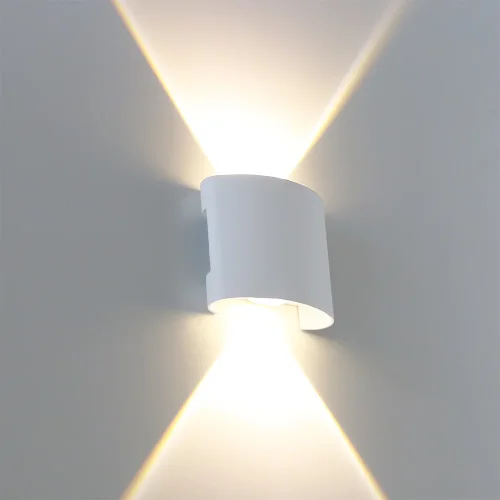 Настенный светильник LED Bosto A3122AL-2WH Arte Lamp уличный IP65 белый 2 лампы, плафон белый в стиле хай-тек современный LED фото 4