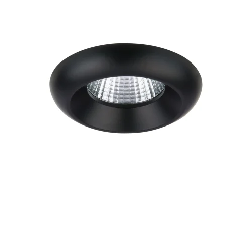 Светильник точечный LED Monde 071177 Lightstar чёрный 1 лампа, основание чёрное в стиле 10083 