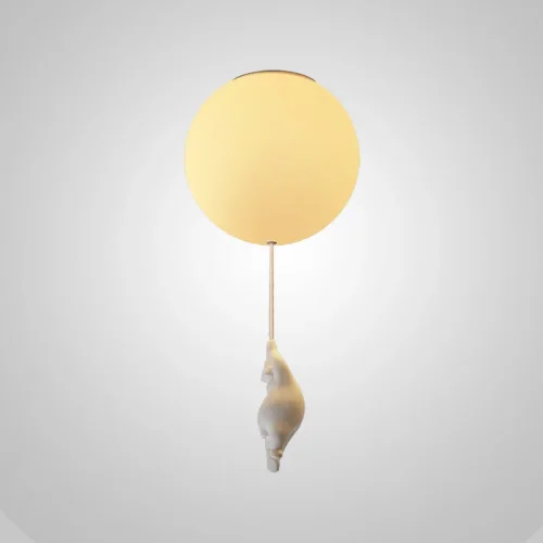 Светильник потолочный WASTY E D23 191739-23 ImperiumLoft белый на 1 лампу, основание белое в стиле скандинавский современный фото 16 Светильник потолочный WASTY E D23 191739-23 ImperiumLoft белый на 1 лампу, основание белое в стиле скандинавский современный фото 16