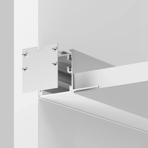 Комплект заглушек (для профиля 59×59) 2 шт., ALM-5959-EC 642058 Maytoni цвет LED K, световой поток Lm фото 5