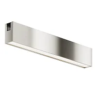 Трековый светильник Basis Flarity 4000K 18Вт 120° TR151-1-18W4K-PT Maytoni никель для шинопроводов серии Magnetic trаck system Flarity никель