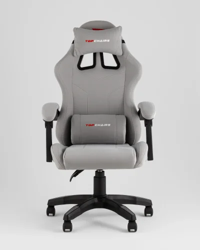 Кресло спортивное TopChairs Druid, серый, ткань УТ000039469 Stool Group, серый/ткань, ножки/пластик/чёрный, размеры - *1270**** фото 2